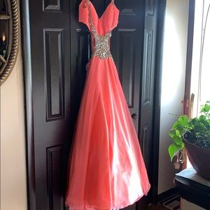 Formal Gown - Coral